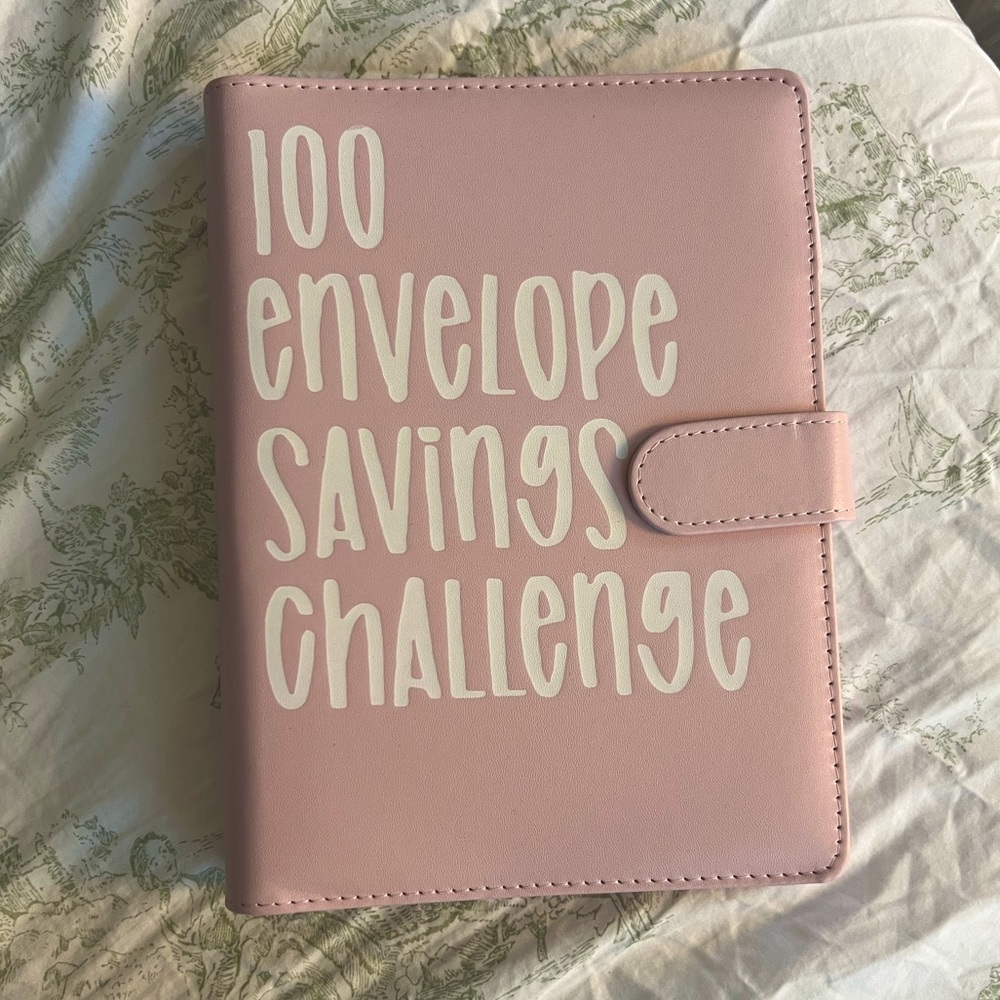 Pink Savings Challenge Binder